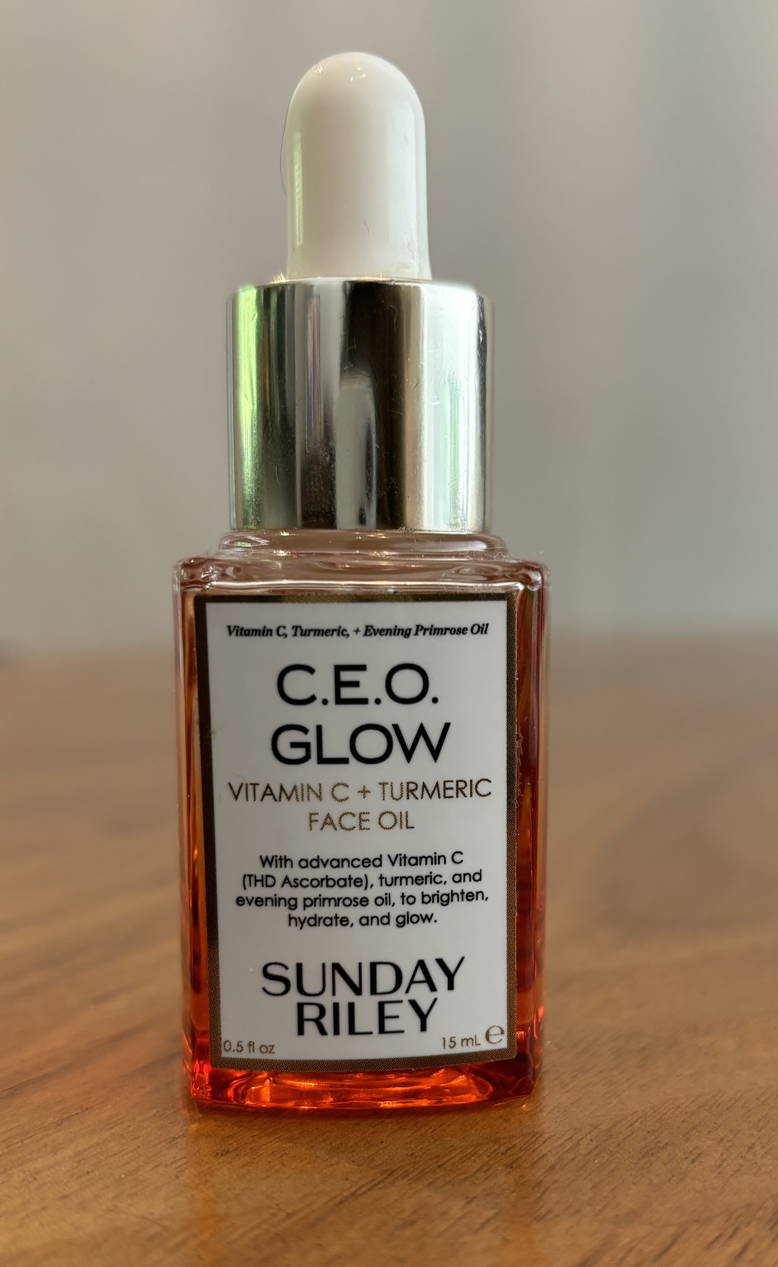 Sunday Riley CEO Glow Vitamin C + Turmeric Face Oil