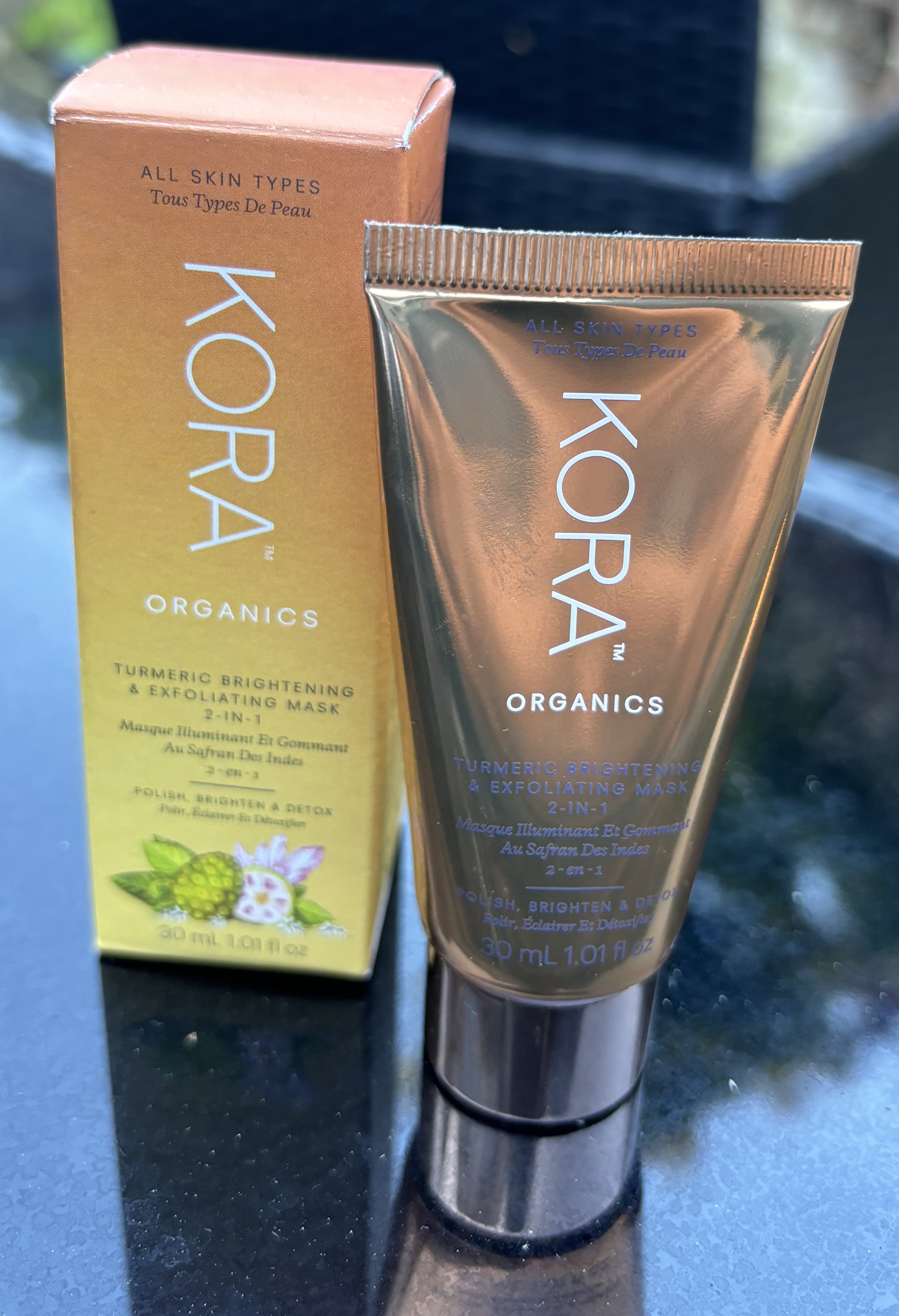 Kora Organics Turmeric Brightening and Exfoliating Mask